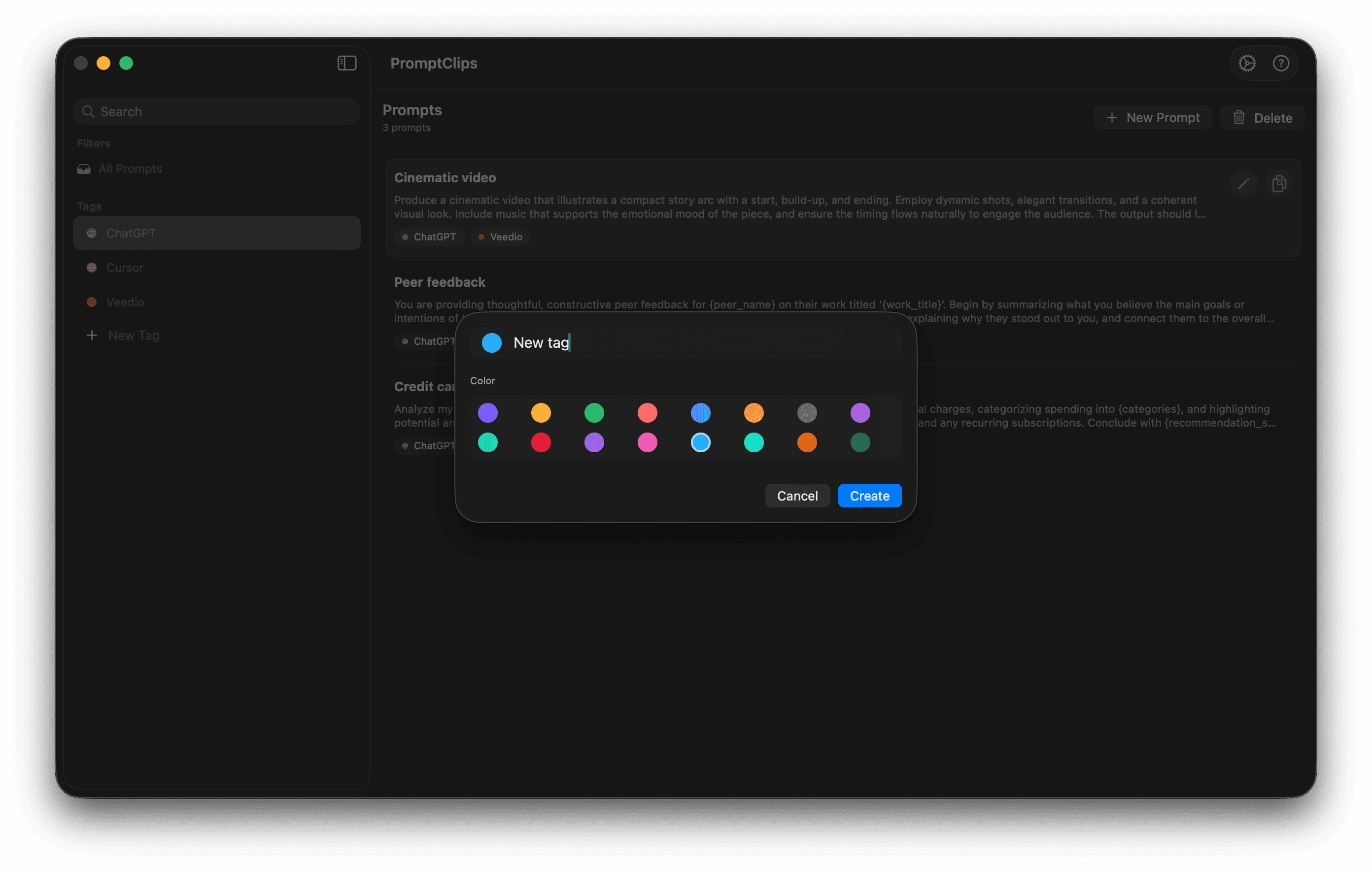 PromptClips Screenshot 3