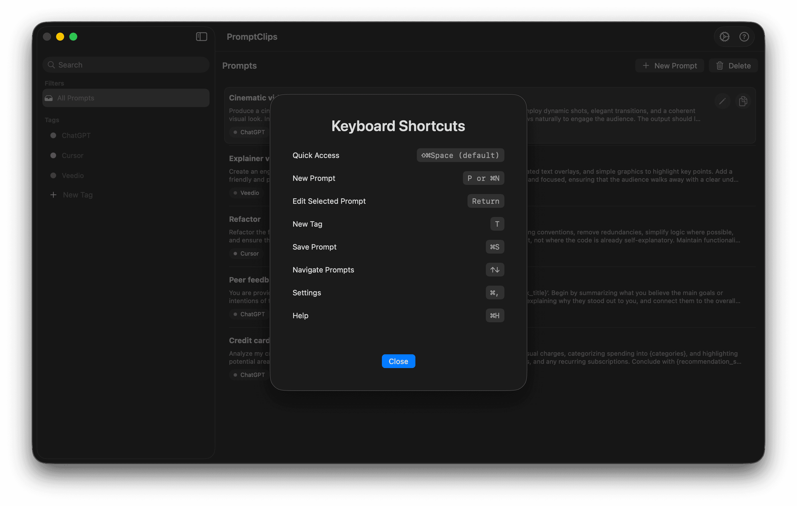 PromptClips Screenshot 6